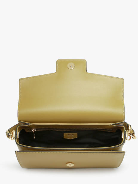 Schoudertas Angele Leder Lancel Groen angele A13149 ander zicht 3